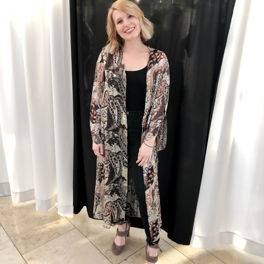 Sunny and 74 degrees Cardigan